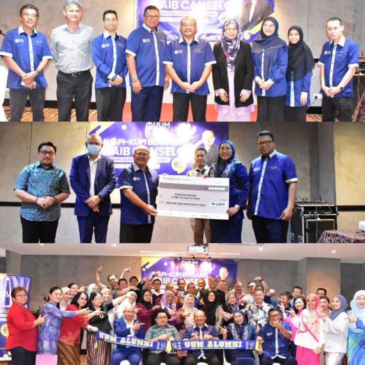 NAIB CANSELOR LANCARKAN ALUMNI UUM CHAPTER SABAH