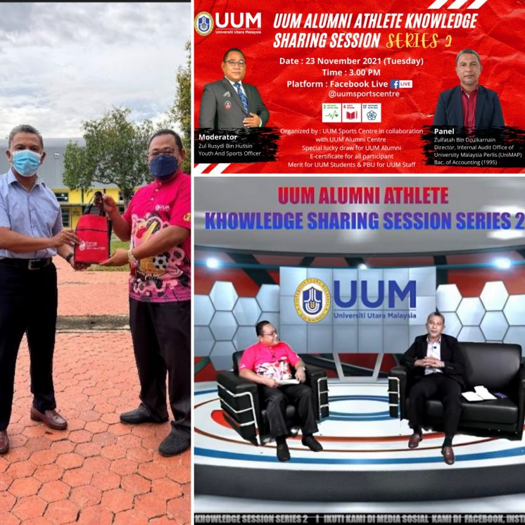 PROGRAM UUM ALUMNI ATHLETE KNOWLEDGE SHARING SESSION SERIES 2