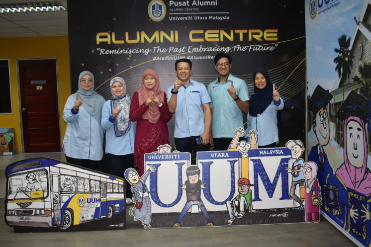 Delegasi Pusat Hubungan Alumni Universiti Malaya Adakan Kunjungan Hormat ke Pusat Alumni UUM