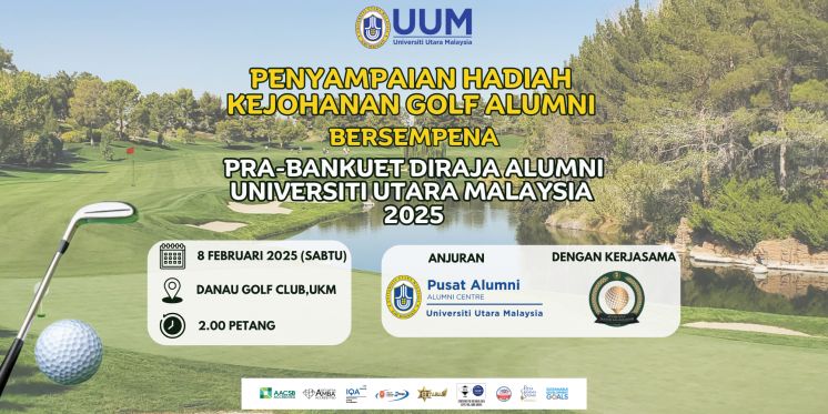 Penyampaian Hadiah Kejohanan Golf Alumni Bersempena Pra-Bankuet Diraja Alumni Universiti Utara Malaysia 2025
