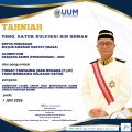 Tahniah atas pengurniaan Pingat Panglima Jasa Negara (P.J.N) yang membawa gelaran Datuk sempena SAMBUTAN ULANG TAHUN HARI KEPUTERAAN RASMI KEBAWAH DULI YANG MAHA MULIA SERI PADUKA BAGINDA YANG DI-PERTUAN AGONG