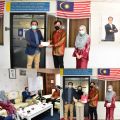HE &amp; SHE S.D.N B.H.D WAKILI ALUMNI SERAH SUMBANGAN RM1000