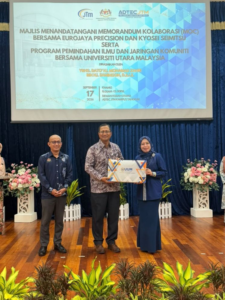 ALUMNI UUM DEKATI GENERASI MUDA,  PERKUKUH JARINGAN INDUSTRI DI ADTEC TANGKAK
