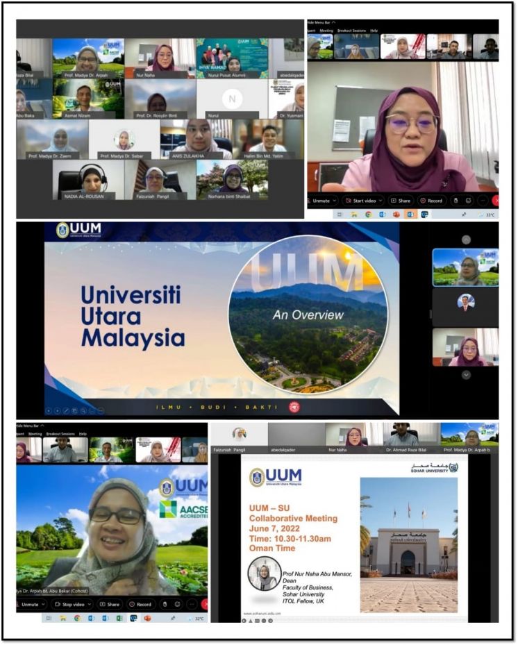 INTERNATIONAL AGENDA BETWEEN UUM AND SOHAR UNIVERSITY