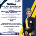 Tahniah atas Pengurniaan Darjah Kebesaran