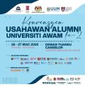 KONVENSYEN USAHAWAN ALUMNI UNIVERSITI AWAM KALI KEDUA
