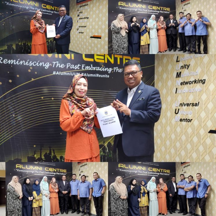 MAJLIS PENYERAHAN NOTA SERAH TUGAS PENGARAH PUSAT ALUMNI